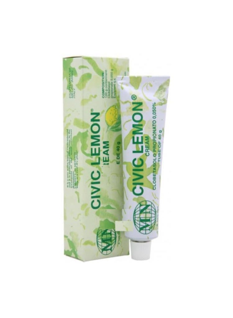 Civic Lemon Cream, Clobatisol Propionate, 40g Tube